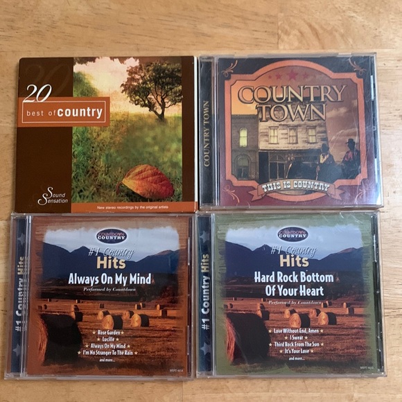 County Collection 4 CD set, best of country, #1 Hits Always on my mind, & more - Picture 4 of 16